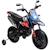 Motocross électrique enfant aprilia rx 125 max. 6 km/h roues auxiliaires amovibles phare effets sonores Blanc+Rouge 7 - vertbaudet enfant 