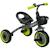 Tricycle enfant multi-équipé garde-boue sonnette panier pédales antidérapantes siège réglable avec dossier Blanc+Bleu+Noir+Rose+Vert 13 - vertbaudet enfant 