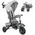 Tricycle évolutif pliable réglable 6 en 1 gris Gris 1 - vertbaudet enfant 
