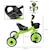 Tricycle enfant multi-équipé garde-boue sonnette panier pédales antidérapantes siège réglable avec dossier Blanc+Bleu+Rose+Vert 21 - vertbaudet enfant 