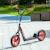 Trottinette patinette enfant roues 30 cm guidon réglable poignée frein et béquille acier Bleu+Rouge+Vert 7 - vertbaudet enfant 