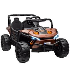 Jouet-Jeux de plein air-Buggy électrique enfant utv - 12v, 6km/h max. - télécommande - nombreux effets