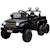 Buggy quad électrique enfant 6 roues - télécommande - coffre benne - nombreux effets Noir 1 - vertbaudet enfant 