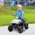 Quad électrique enfant 2 moteurs 12v 5 km/h max. Marche av ar nombreux effets Blanc+Bleu 2 - vertbaudet enfant 