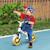 Draisienne enfant selle réglable roues eva Bleu+Crème 8 - vertbaudet enfant 