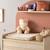 Matelas à langer avec sa housse en double gaze de coton et sa serviette - petit chou Ecru/rose 5 - vertbaudet enfant 