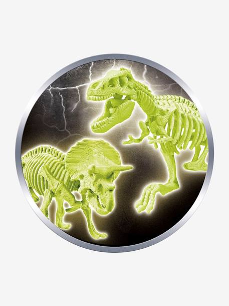 Archéo Ludic T-Rex & Tricératops - Phosphorescent Clementoni blanc 7 - vertbaudet enfant 