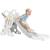 Toboggan enfant design fusée - usage intérieur Gris 1 - vertbaudet enfant 