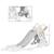 Toboggan enfant design fusée - usage intérieur Gris 3 - vertbaudet enfant 