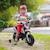 Motocross électrique enfant aprilia rx 125 max. 6 km/h roues auxiliaires amovibles phare effets sonores Blanc+Rouge 2 - vertbaudet enfant 