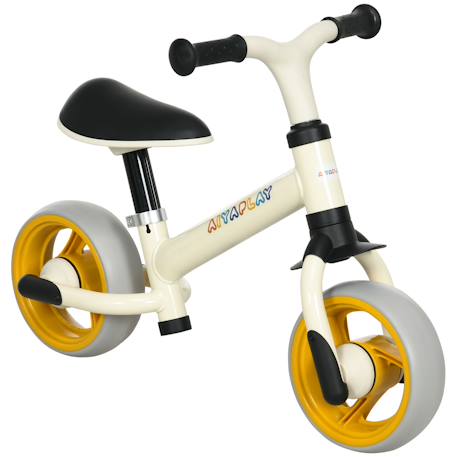 Draisienne enfant selle réglable roues eva Bleu+Crème 7 - vertbaudet enfant 