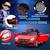 Voiture électrique enfant mercedes slc 300 6 v 5 km/h max. Télécommande effets sonores lumineux Blanc+Noir+Rose+Rouge 24 - vertbaudet enfant 