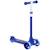 Trottinette enfant trottinette 3 roues lumineuses led hauteur guidon réglable frein à friction arrière Bleu 1 - vertbaudet enfant 