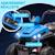 Quad électrique enfant 2 moteurs 12v 5 km/h max. Marche av ar nombreux effets Blanc+Bleu 10 - vertbaudet enfant 