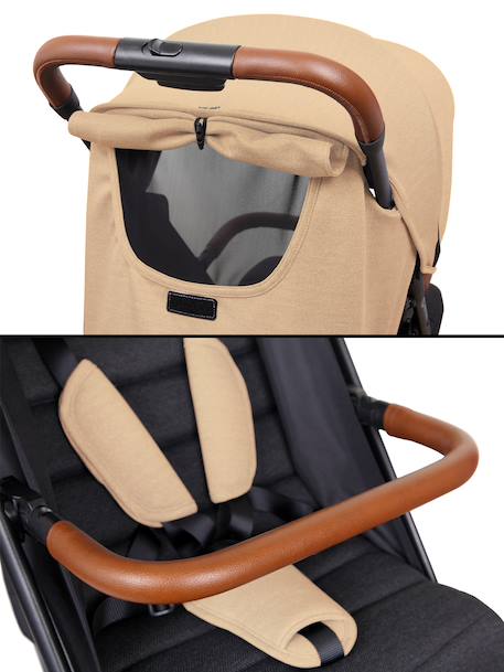 Poussette compacte design et légère naissance-22 kg pixel Almendra+Cheyen+Moonlight+Paon 17 - vertbaudet enfant 