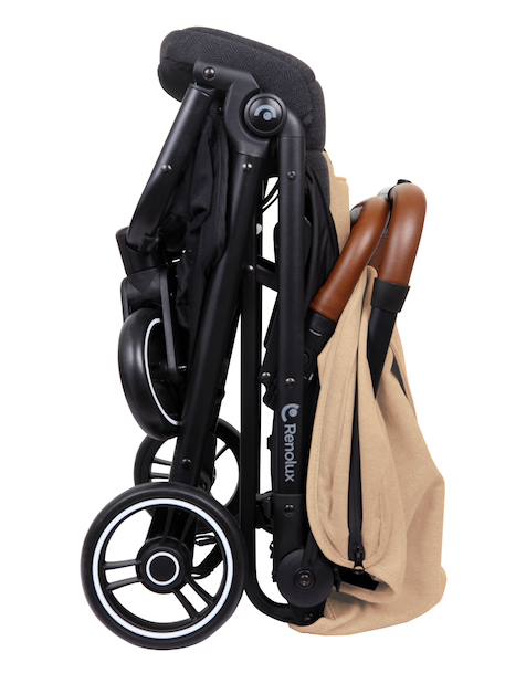 Poussette compacte design et légère naissance-22 kg pixel Almendra+Cheyen+Moonlight+Paon 18 - vertbaudet enfant 