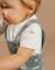 Ensemble salopette avec t-shirt molleton Blanc 3 - vertbaudet enfant 