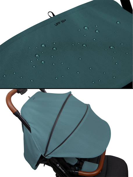 Poussette compacte design et légère naissance-22 kg pixel Almendra+Cheyen+Moonlight+Paon 22 - vertbaudet enfant 