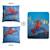Ensemble plaid et coussin, spiderman hero Bleu 1 - vertbaudet enfant 