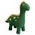 Grand peluche siège d’appoint dinosaure Vert olive 1 - vertbaudet enfant 