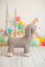 Grand peluche siège d’appoint chien cocker Gris clair et bleu 4 - vertbaudet enfant 