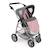 La poussette combinée pour poupée 3 en 1 emotion 'all in' - coloris 15 Gris et rose 4 - vertbaudet enfant 