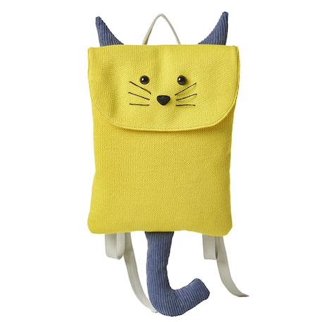 Sac à dos louveteau enfant Yellow and blue 1 - vertbaudet enfant 