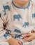 Pyjama en velours éléphant Beige 4 - vertbaudet enfant 