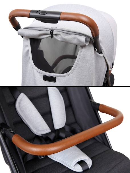 Poussette compacte design et légère naissance-22 kg pixel Almendra+Cheyen+Moonlight+Paon 11 - vertbaudet enfant 