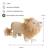 Peluche lion mini en coton Brown 6 - vertbaudet enfant 