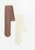 Lot de 2 paires de collants enfant matcha Marron 1 - vertbaudet enfant 
