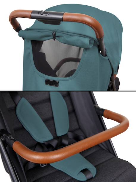 Poussette compacte design et légère naissance-22 kg pixel Almendra+Cheyen+Moonlight+Paon 23 - vertbaudet enfant 