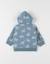 Sweat à capuche molleton Bleu 4 - vertbaudet enfant 
