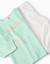 Pyjama en velours brillant dans le noir Vert clair 5 - vertbaudet enfant 