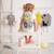 Sac à dos ourson enfant Grey and yellow 2 - vertbaudet enfant 