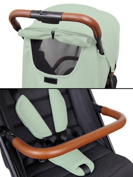 Poussette compacte design et légère naissance-22 kg pixel Almendra+Cheyen+Moonlight+Paon 5 - vertbaudet enfant 
