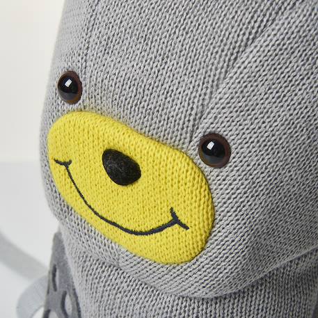 Sac à dos ourson enfant Grey and yellow 3 - vertbaudet enfant 