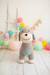 Grand peluche siège d’appoint chien cocker Gris clair et bleu 6 - vertbaudet enfant 