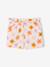 Lot de 2 shorts fille molleton léger mandarine+marine+vert d'eau 10 - vertbaudet enfant 