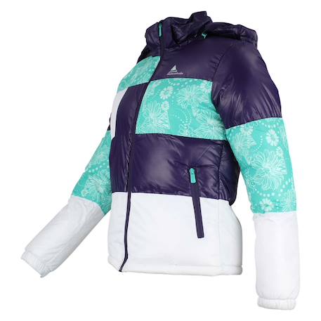 Doudoune fille galea Fuchsia+Noir+Violet 9 - vertbaudet enfant 
