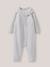 Combinaison à collerette bébé - coton biologique Ecru 1 - vertbaudet enfant 