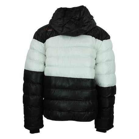 Doudoune de ski garçon ecaptin Noir/blanc+Noir/bleu+Noir/gris+Noir/orange+Noir/vert 2 - vertbaudet enfant 