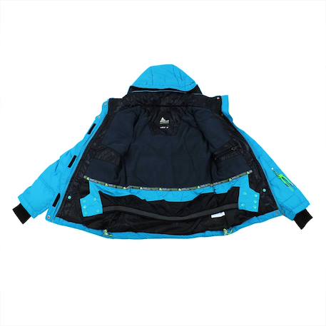 Doudoune de ski fille gannecy Bleu+Framboise+Noir+Turquoise 16 - vertbaudet enfant 