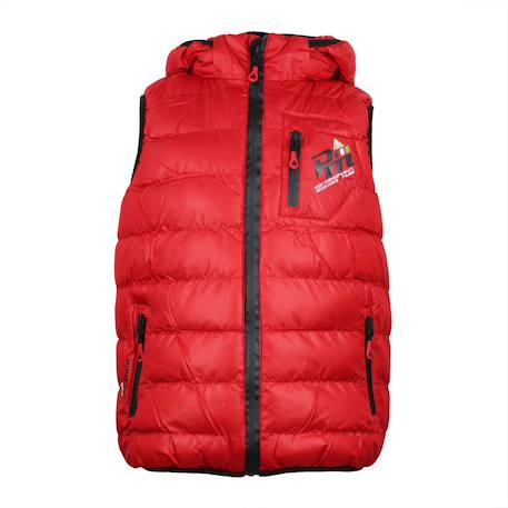 Doudoune sans manches garçon ecarti Anis+Bleu+Jaune+Noir+Noir brillant+Noir/bleu+Rouge 13 - vertbaudet enfant 