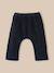 Pantalon sarouel en velours bébé Beige+Marine 5 - vertbaudet enfant 