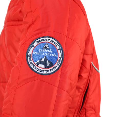 Doudoune de ski garçon ecapa Bleu marine+Noir+Rouge 10 - vertbaudet enfant 