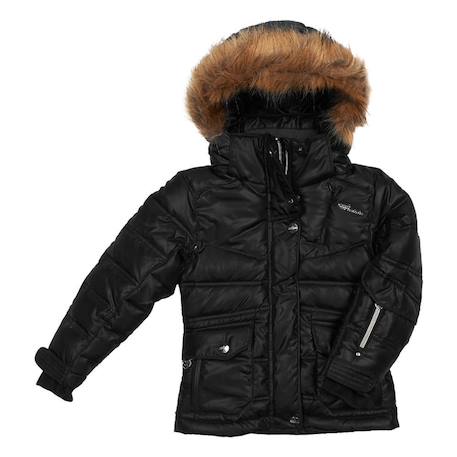 Doudoune de ski fille falesa Fuchsia+Marine+Noir 7 - vertbaudet enfant 