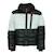 Doudoune de ski garçon ecaptin Noir/blanc+Noir/bleu+Noir/gris+Noir/orange+Noir/vert 1 - vertbaudet enfant 