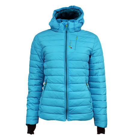 Doudoune de ski fille gapti Noir+Rouge+Turquoise+Violet 5 - vertbaudet enfant 