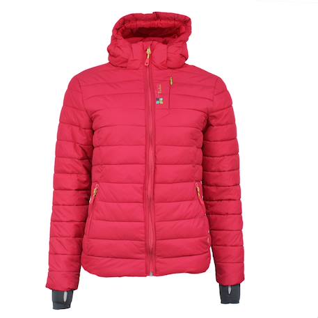 Doudoune de ski fille gapti Noir+Rouge+Turquoise+Violet 3 - vertbaudet enfant 